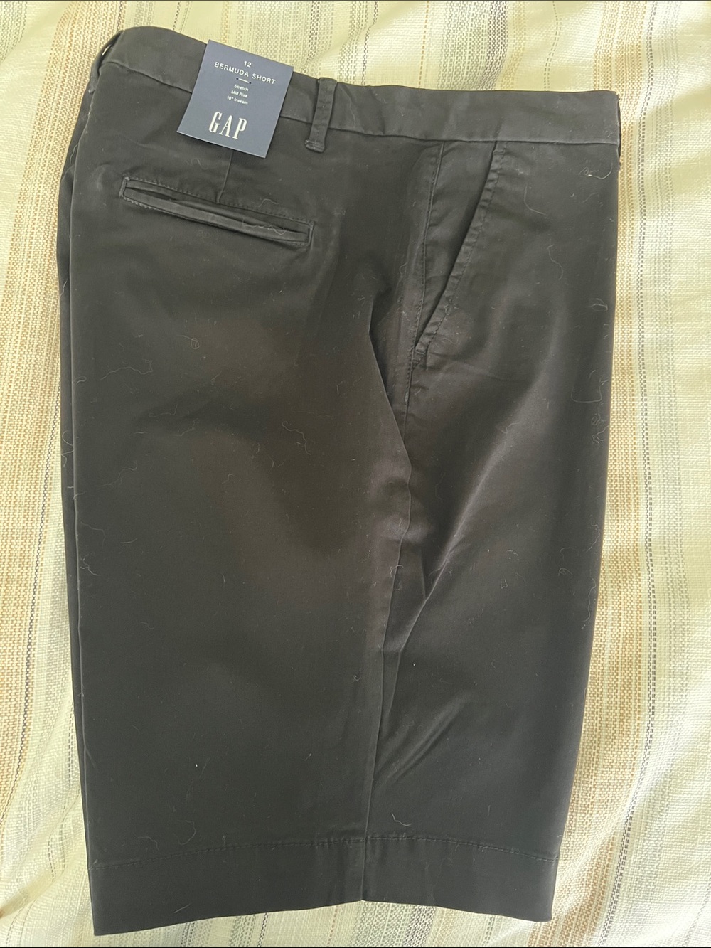 GAP Black Women’s Chino Bermuda Shorts